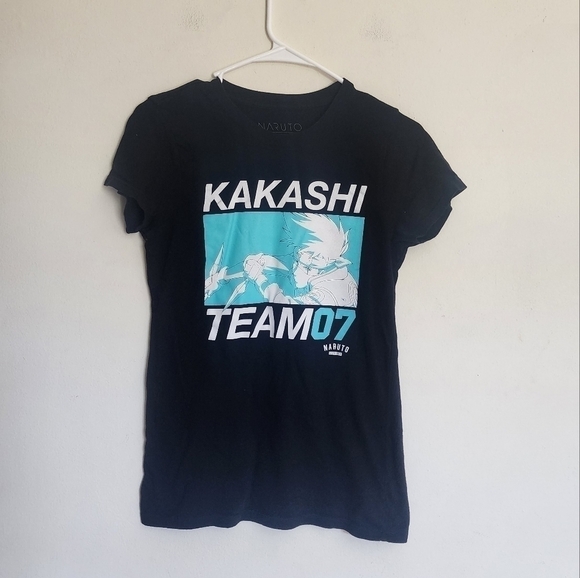 Naruto Shippuden Kakashi Team07 t-shirt size Small - Picture 1 of 3